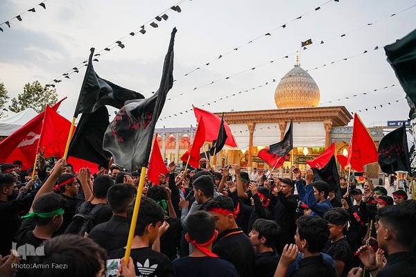 عزاداری نوجوانان به مناسبت روز قاسم‎