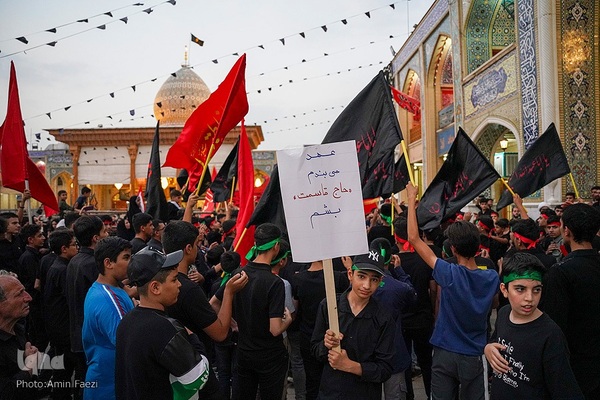 عزاداری نوجوانان به مناسبت روز قاسم‎