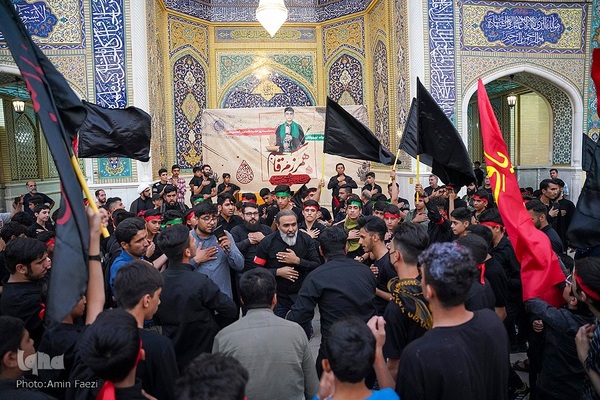 عزاداری نوجوانان به مناسبت روز قاسم‎