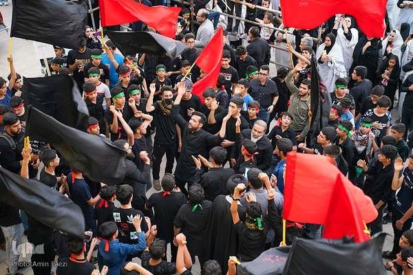 عزاداری نوجوانان به مناسبت روز قاسم‎