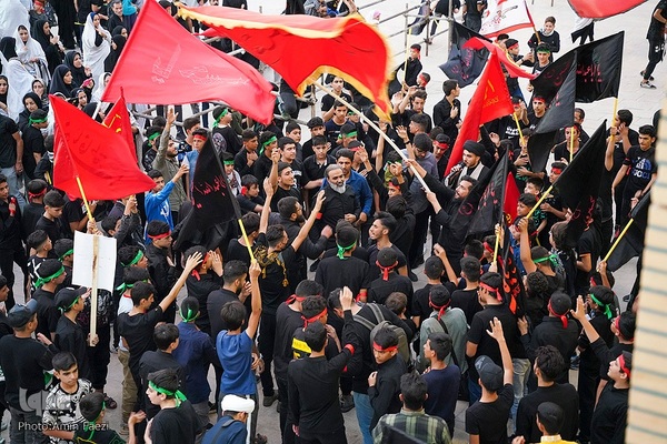 عزاداری نوجوانان به مناسبت روز قاسم‎