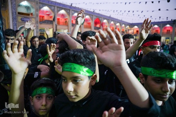 عزاداری نوجوانان به مناسبت روز قاسم‎