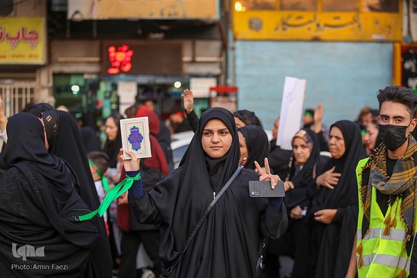 عزاداری نوجوانان به مناسبت روز قاسم‎