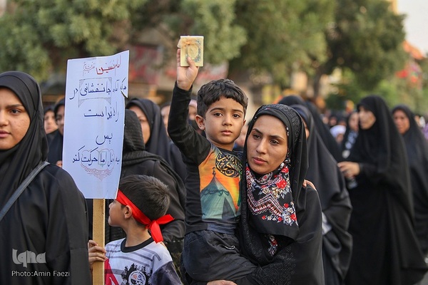 عزاداری نوجوانان به مناسبت روز قاسم‎