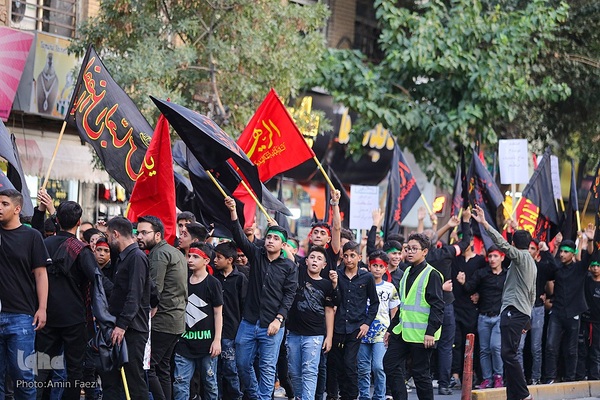 عزاداری نوجوانان به مناسبت روز قاسم‎