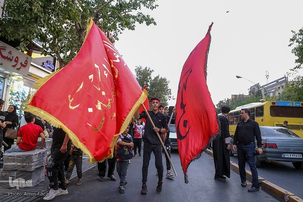 عزاداری نوجوانان به مناسبت روز قاسم‎