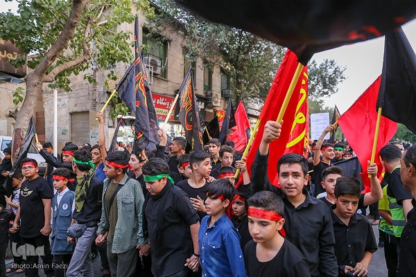 عزاداری نوجوانان به مناسبت روز قاسم‎