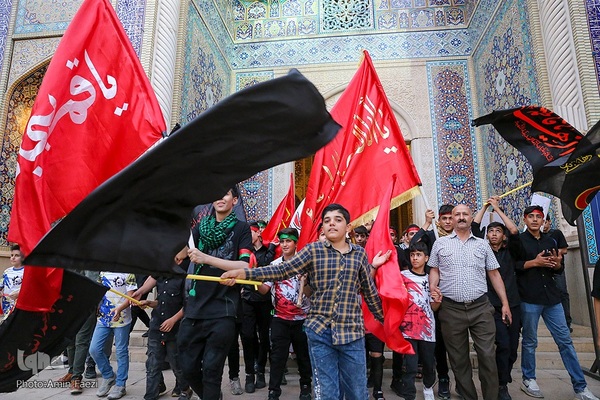 عزاداری نوجوانان به مناسبت روز قاسم‎