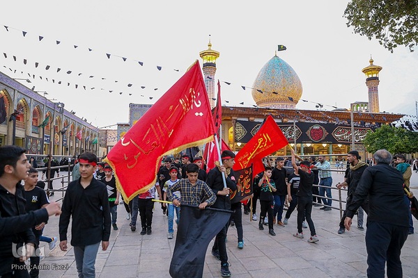 عزاداری نوجوانان به مناسبت روز قاسم‎