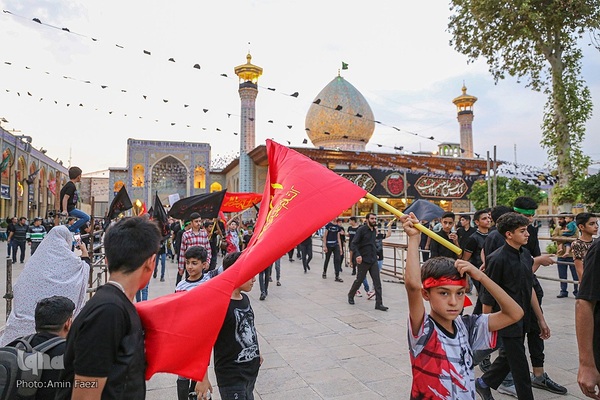 عزاداری نوجوانان به مناسبت روز قاسم‎