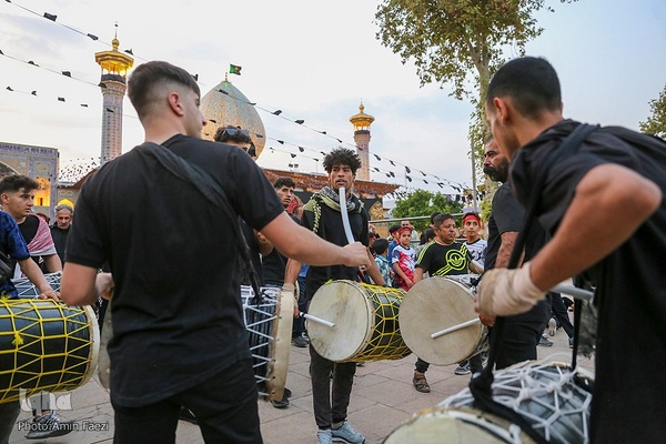 عزاداری نوجوانان به مناسبت روز قاسم‎