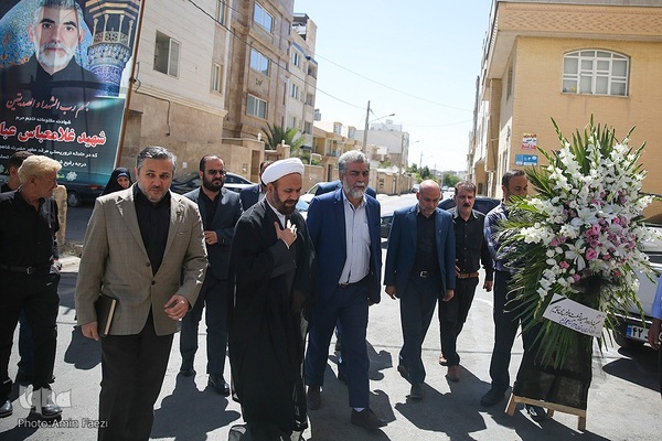 دیدار با خانواده شهید غلام‌عباس عباسی‎