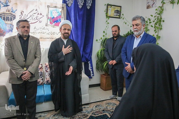 دیدار با خانواده شهید غلام‌عباس عباسی‎