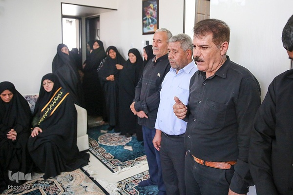 دیدار با خانواده شهید غلام‌عباس عباسی‎