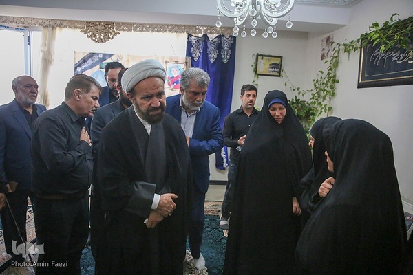 دیدار با خانواده شهید غلام‌عباس عباسی‎