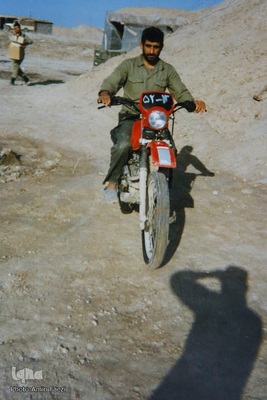 عکس‌های جبهه شهید غلام‌عباس عباسی‎