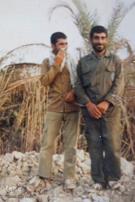 عکس‌های جبهه شهید غلام‌عباس عباسی‎