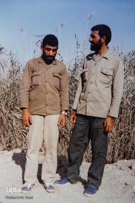 عکس‌های جبهه شهید غلام‌عباس عباسی‎