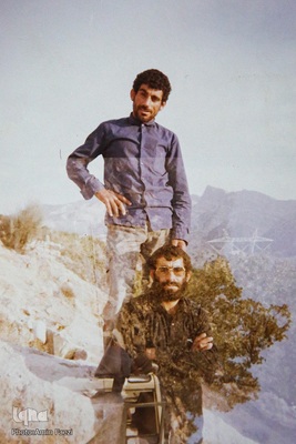 عکس‌های جبهه شهید غلام‌عباس عباسی‎