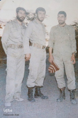 عکس‌های جبهه شهید غلام‌عباس عباسی‎