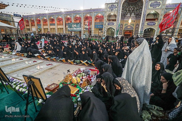 محفل انس با شهدای حرم مطهر حضرت احمدبن موسی علیهماالسلام‎