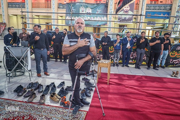 محفل انس با شهدای حرم مطهر حضرت احمدبن موسی علیهماالسلام‎