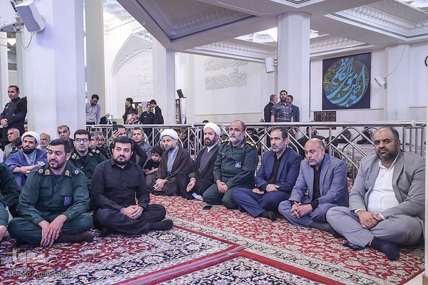 مراسم سوگواری شهادت حضرت رقیه(س) و گرامی‌داشت هفتمین روز شهادت شهدای حرم حضرت احمدبن موسی(ع) در شیراز