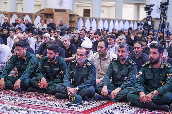 مراسم سوگواری شهادت حضرت رقیه(س) و گرامی‌داشت هفتمین روز شهادت شهدای حرم حضرت احمدبن موسی(ع) در شیراز