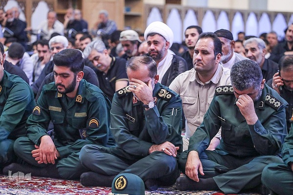 مراسم سوگواری شهادت حضرت رقیه(س) و گرامی‌داشت هفتمین روز شهادت شهدای حرم حضرت احمدبن موسی(ع) در شیراز