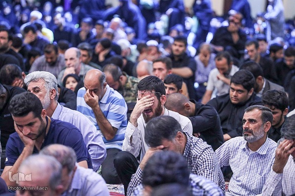 مراسم سوگواری شهادت حضرت رقیه(س) و گرامی‌داشت هفتمین روز شهادت شهدای حرم حضرت احمدبن موسی(ع) در شیراز