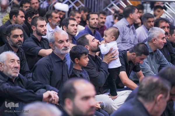 مراسم سوگواری شهادت حضرت رقیه(س) و گرامی‌داشت هفتمین روز شهادت شهدای حرم حضرت احمدبن موسی(ع) در شیراز