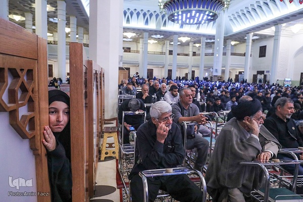 مراسم سوگواری شهادت حضرت رقیه(س) و گرامی‌داشت هفتمین روز شهادت شهدای حرم حضرت احمدبن موسی(ع) در شیراز