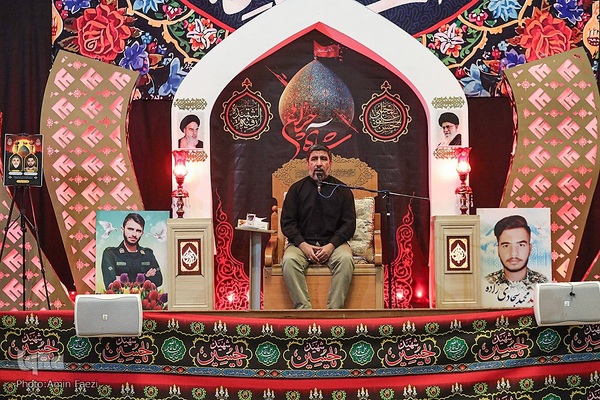 مراسم سوگواری شهادت حضرت رقیه(س) و گرامی‌داشت هفتمین روز شهادت شهدای حرم حضرت احمدبن موسی(ع) در شیراز