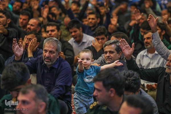 مراسم سوگواری شهادت حضرت رقیه(س) و گرامی‌داشت هفتمین روز شهادت شهدای حرم حضرت احمدبن موسی(ع) در شیراز