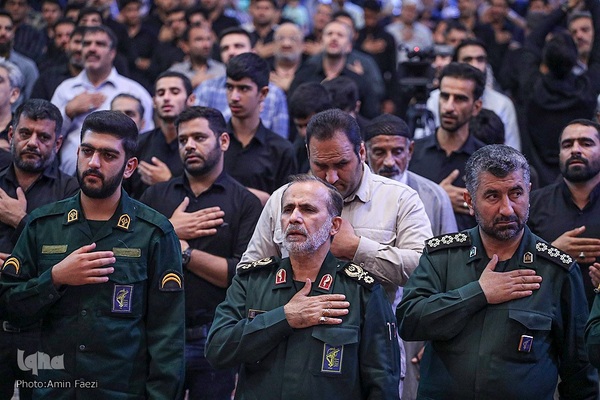 مراسم سوگواری شهادت حضرت رقیه(س) و گرامی‌داشت هفتمین روز شهادت شهدای حرم حضرت احمدبن موسی(ع) در شیراز