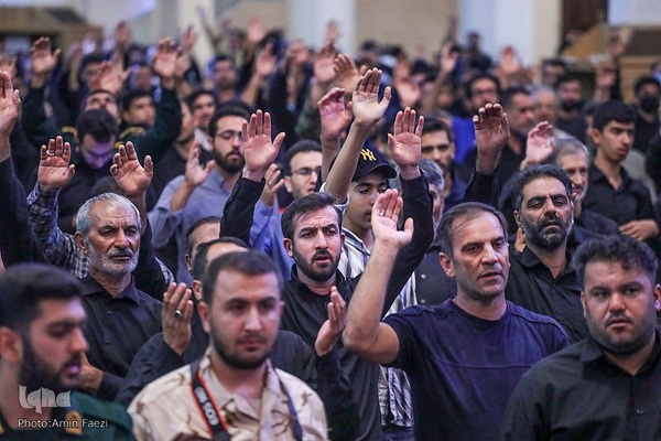 مراسم سوگواری شهادت حضرت رقیه(س) و گرامی‌داشت هفتمین روز شهادت شهدای حرم حضرت احمدبن موسی(ع) در شیراز