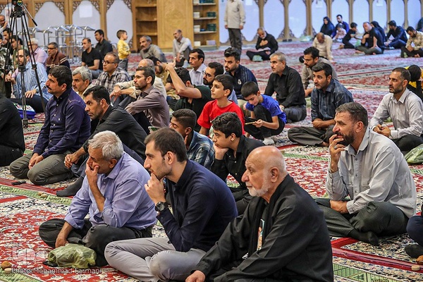 مراسم سوگواری شب شهادت امام حسن عسکری(ع) شاهچراغ