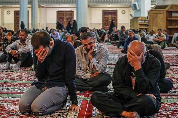 مراسم سوگواری شب شهادت امام حسن عسکری(ع) شاهچراغ