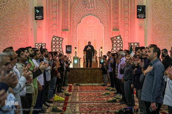 مراسم سوگواری شب شهادت امام حسن عسکری(ع) شاهچراغ