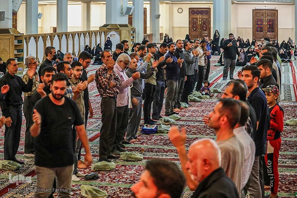 مراسم سوگواری شب شهادت امام حسن عسکری(ع) شاهچراغ