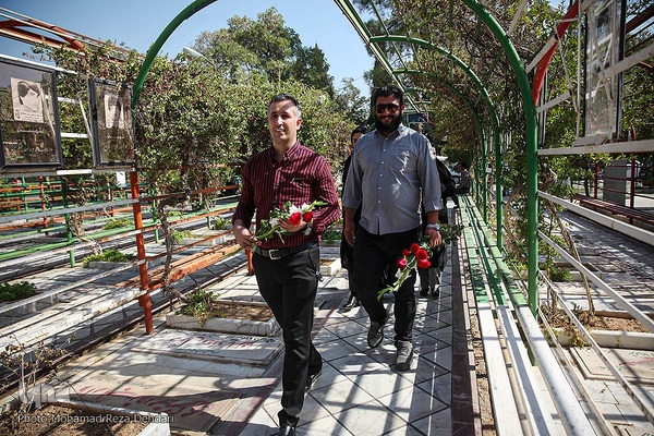 مراسم تجدید میثاق با شهدا با حضور جهادگران جهاددانشگاهی فارس