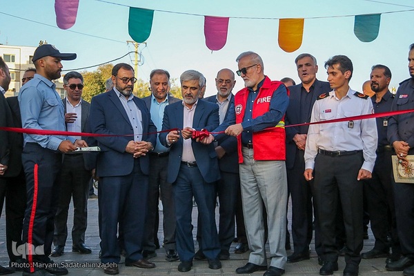 آیین بزرگداشت روز آتش‌نشانی و ایمنی
