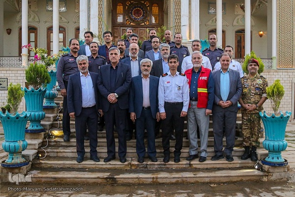 آیین بزرگداشت روز آتش‌نشانی و ایمنی