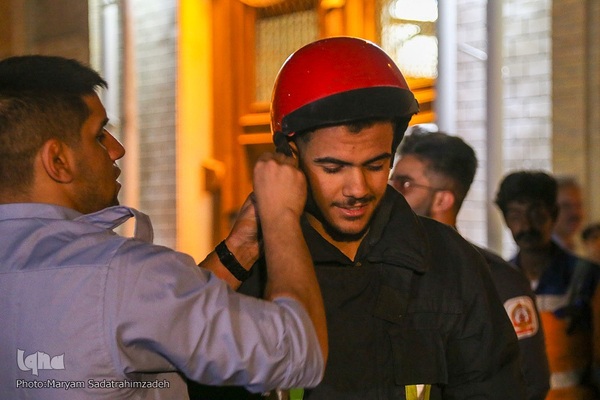 آیین بزرگداشت روز آتش‌نشانی و ایمنی