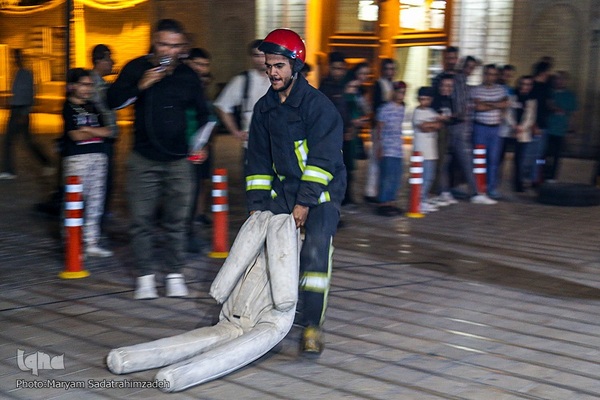 آیین بزرگداشت روز آتش‌نشانی و ایمنی