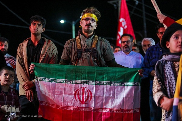 تجمع اعتراض آمیز به جنایات رژیم صهیونیستی امیرحسین عظیمی‎