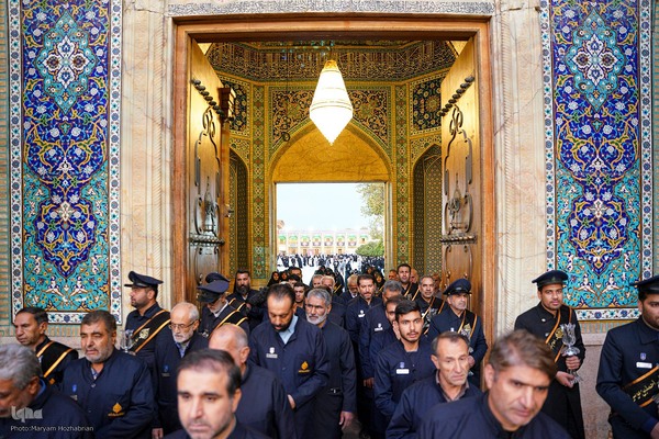 مراسم یکمین سالگرد حمله تروریستی به حرم شاهچراغ