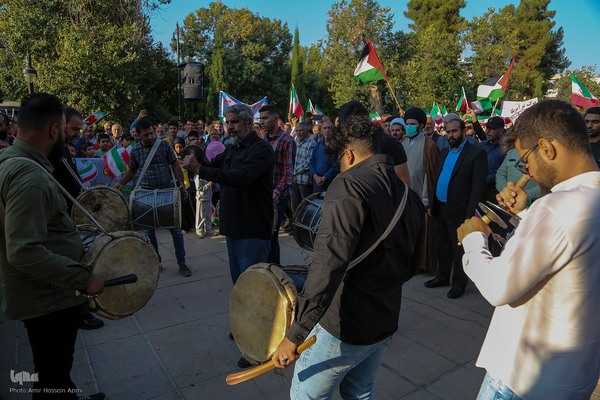 تجمع محکومیت جنایت رژیم کودک کش اسرائیل