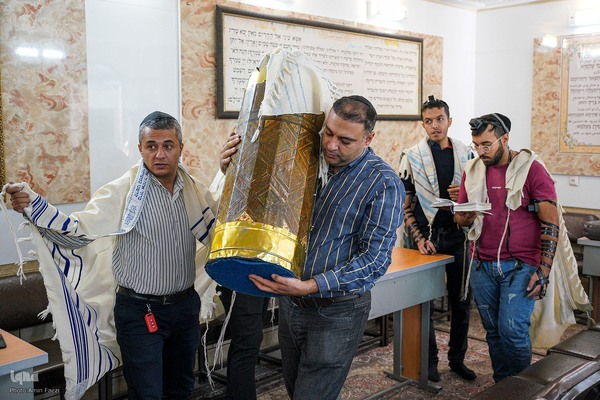 تجمع جامعه کلیمیان شیراز در محکومیت جنایات و نسل کشی رژیم صهیونیستی‎