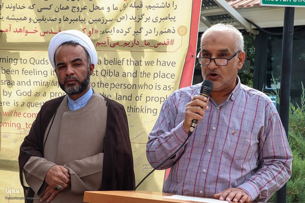 تجمع پرستاران و پزشکان شیراز در حمایت از مردم غزه